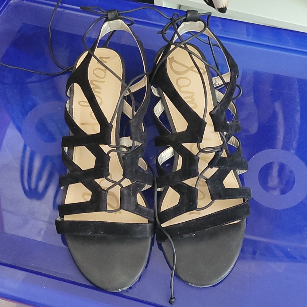 Sam Edelman Lace up flat sandal